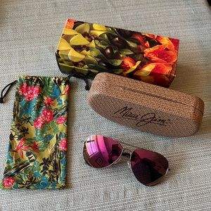 Maui Jim Maverick Aviator Sunglasses